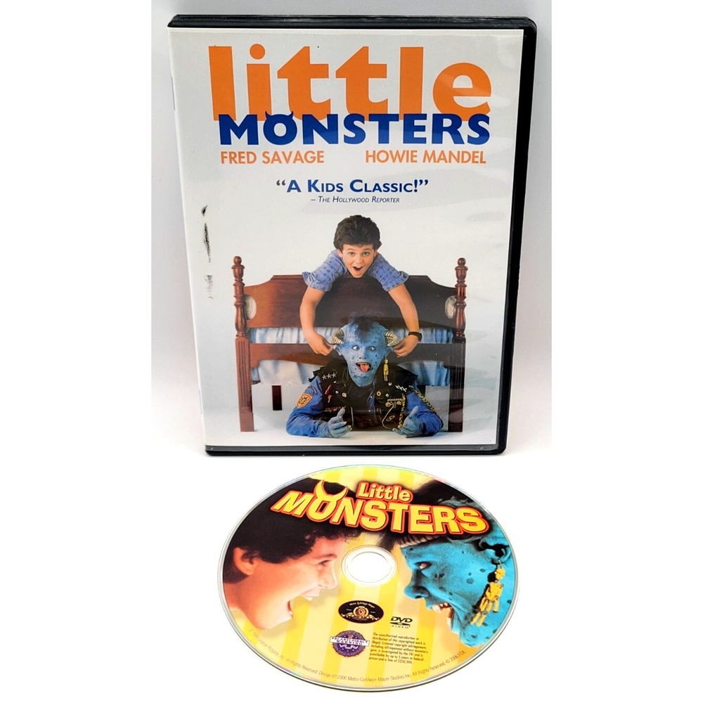Little Monsters (DVD, 1989) FRED SAVAGE HOWIE MANDEL MOVIE
